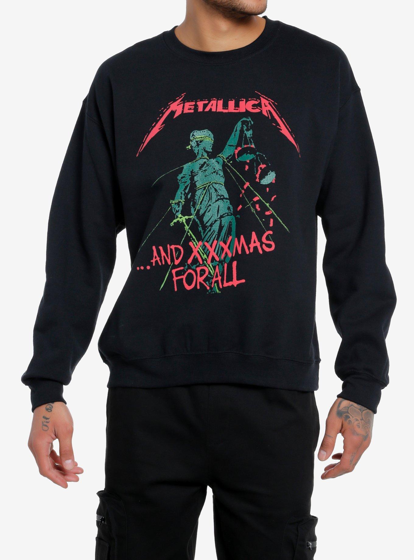 Metallica ...And XXXmas For All Sweatshirt, BLACK, hi-res
