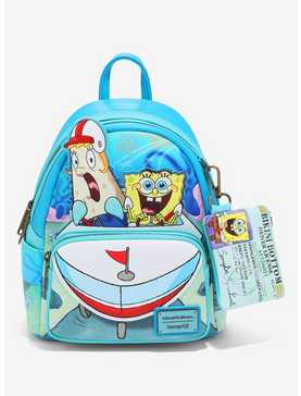 Loungefly SpongeBob SquarePants Boating School Mini Backpack - BoxLunch Exclusive, , hi-res
