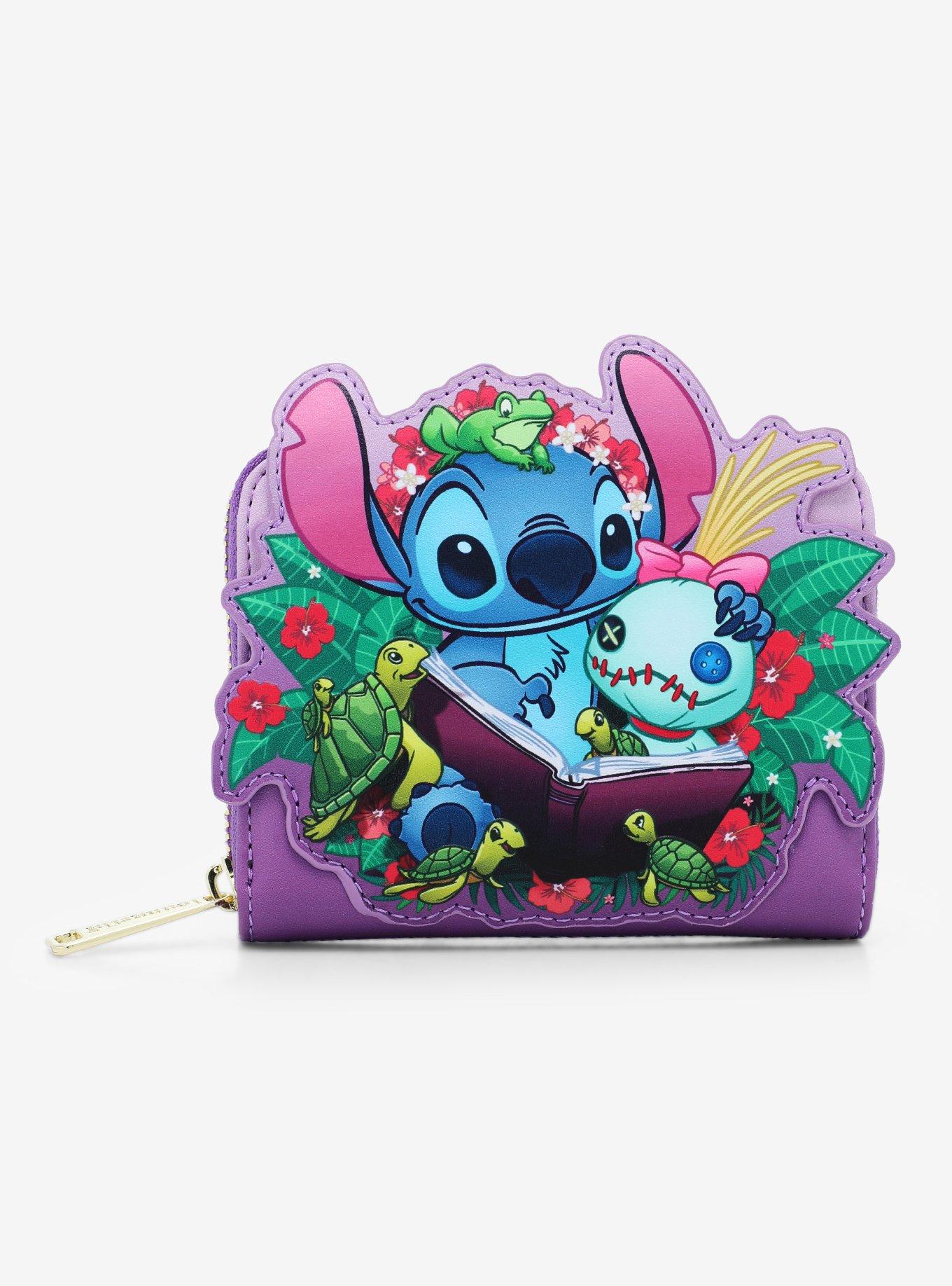 Loungefly Disney Lilo & Stitch Scrump Reading Wallet, , hi-res