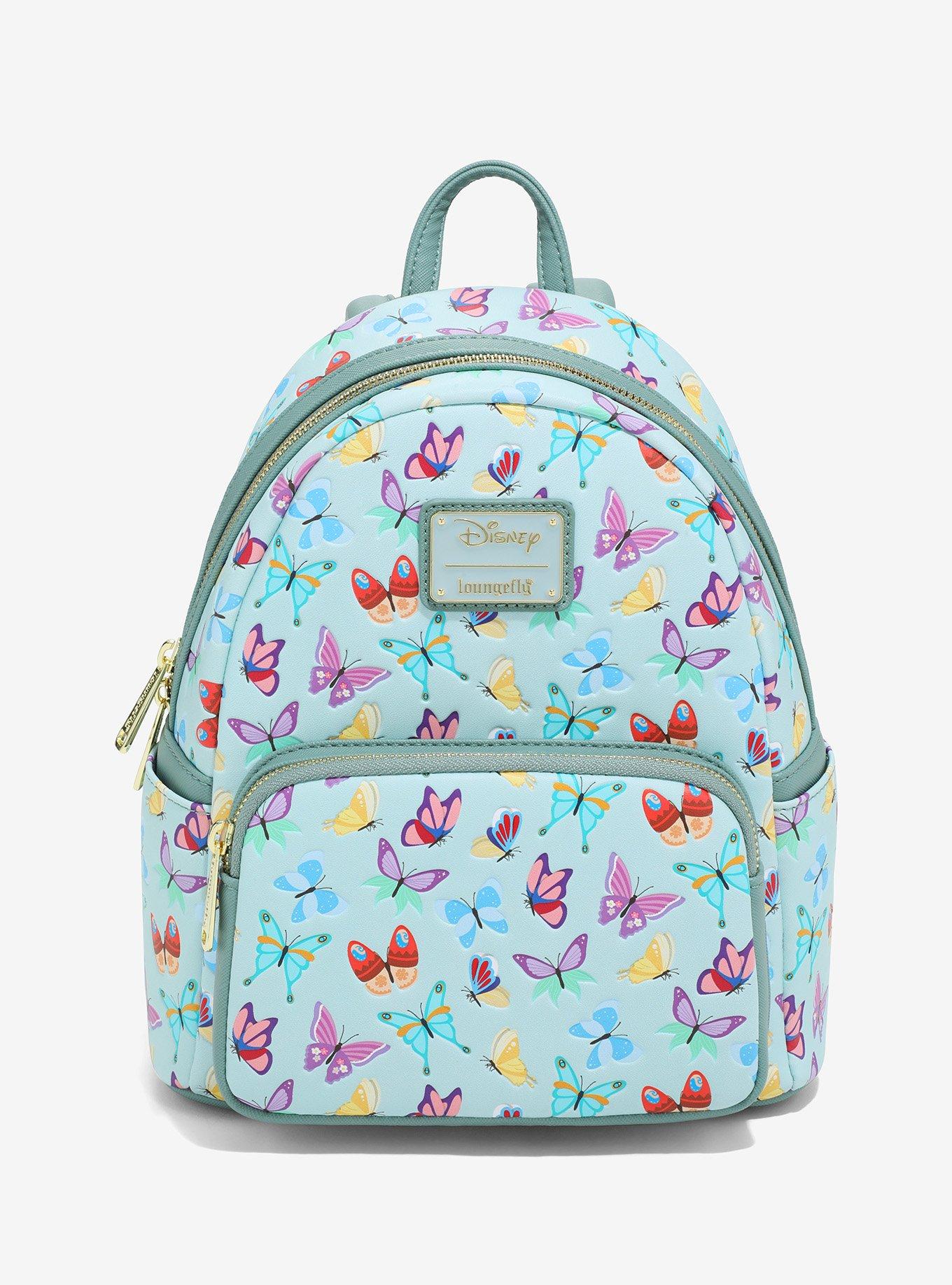 Loungefly Disney Princess Butterfly Mini Backpack — BoxLunch Exclusive, , hi-res