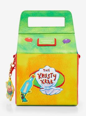 Loungefly SpongeBob SquarePants Krusty Krab Kiddie Meal Figural Crossbody Bag - BoxLunch Exclusive