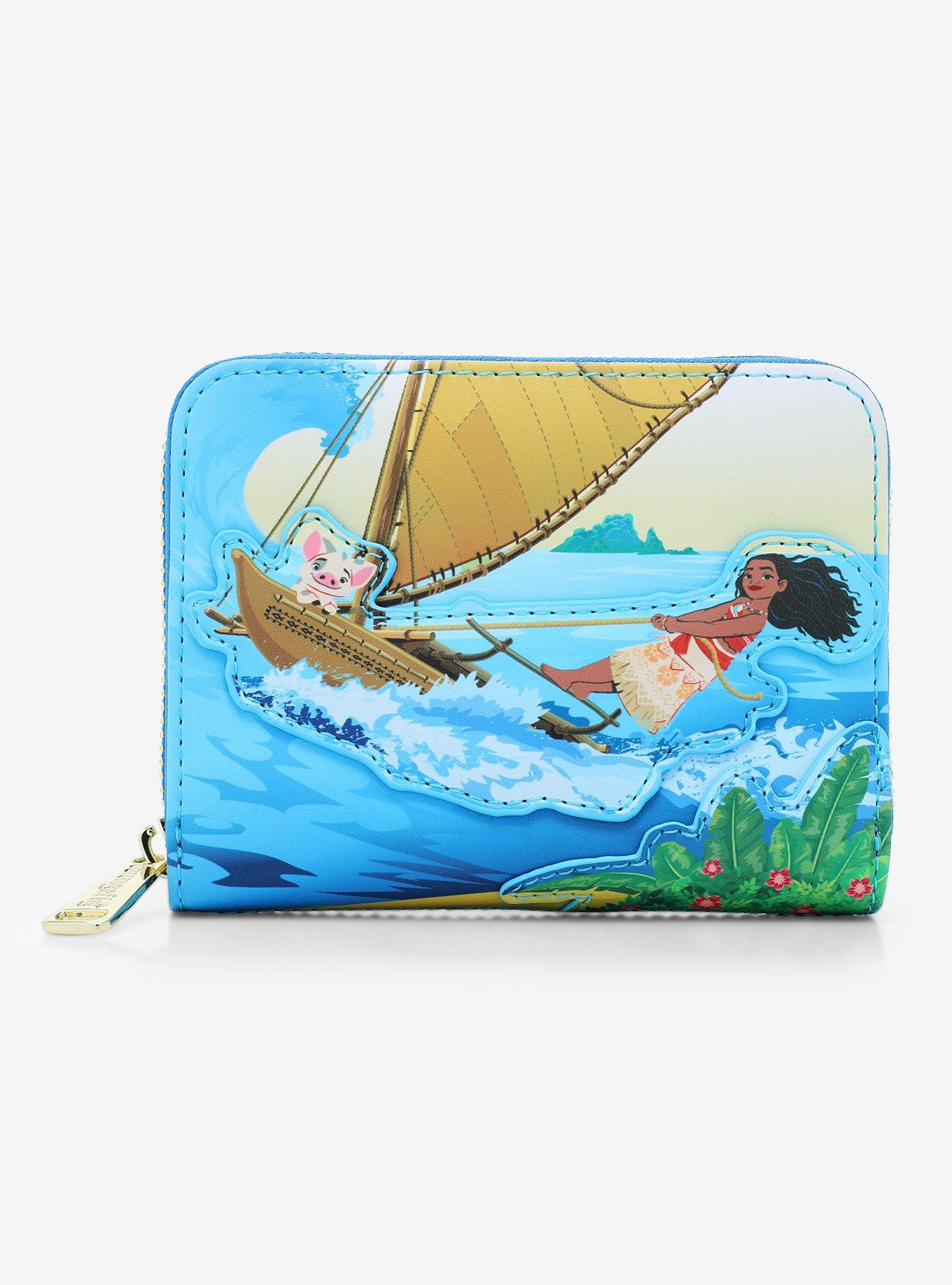 Loungefly Disney Moana Pua Canoe Wallet, , hi-res