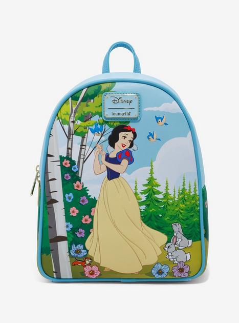 【Lounge Fly】Exclusive -  WhiteLenticular Mini Backpack Amazon.com | Loungefly Disney Snow White and the Seven