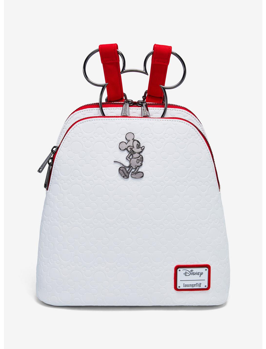Loungefly Disney Mickey Mouse Figural Handle Mini Backpack — BoxLunch Exclusive, , hi-res