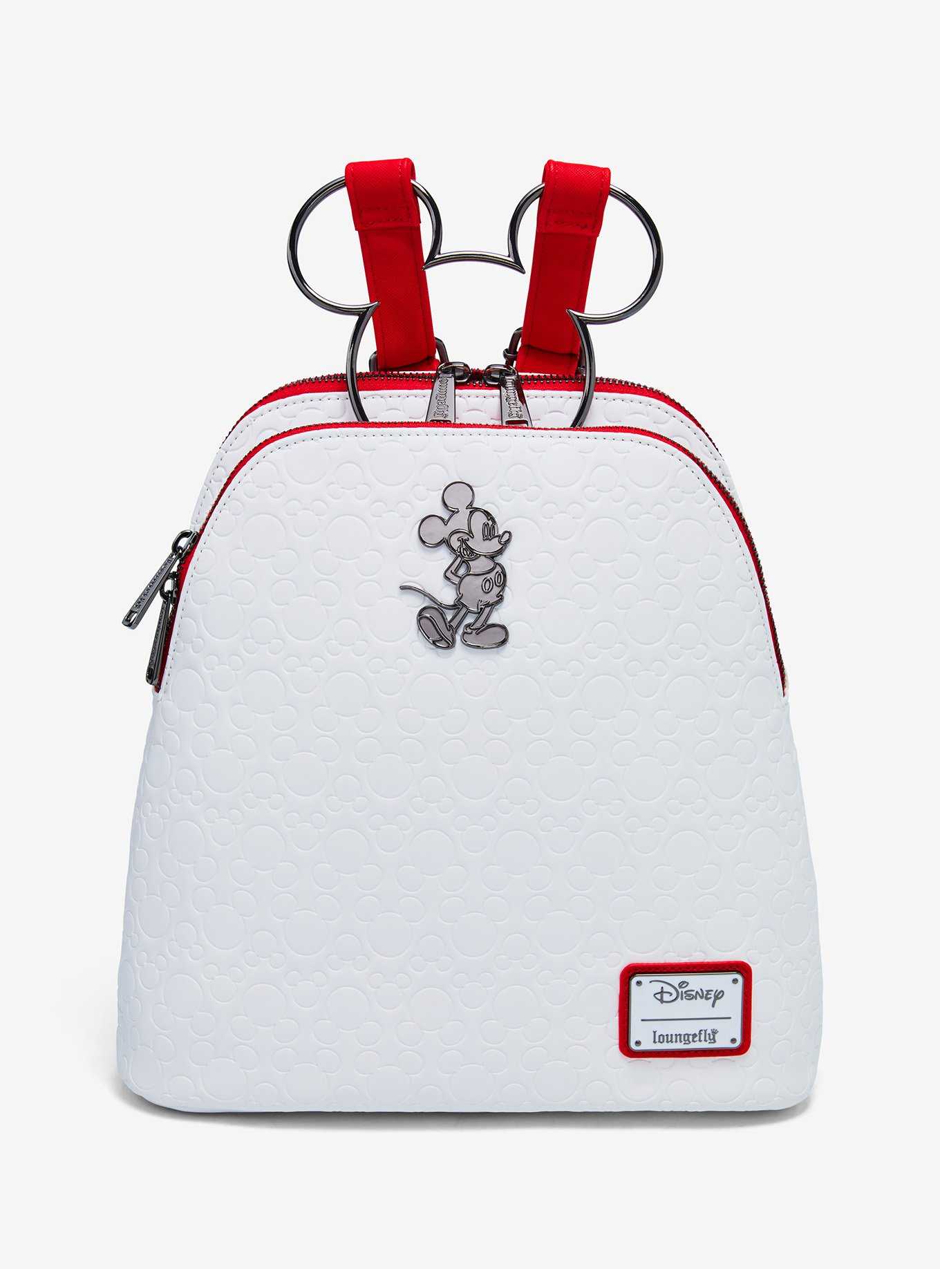 Loungefly Disney Mickey Mouse Figural Handle Mini Backpack — BoxLunch Exclusive, , hi-res