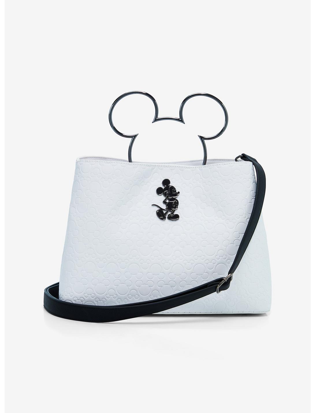 Loungefly Disney Mickey Mouse Figural Handle Handbag — BoxLunch Exclusive, , hi-res