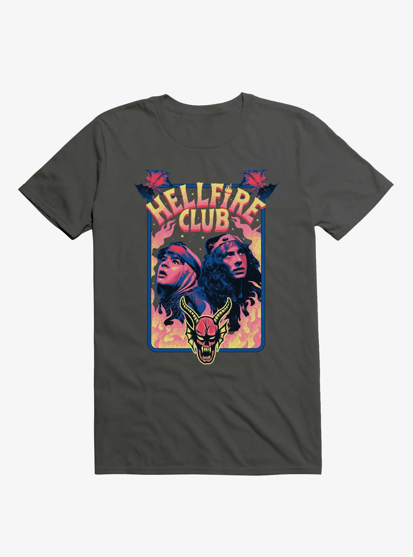 Stranger Things Hellfire Club T-Shirt By Matthew Lineham, , hi-res