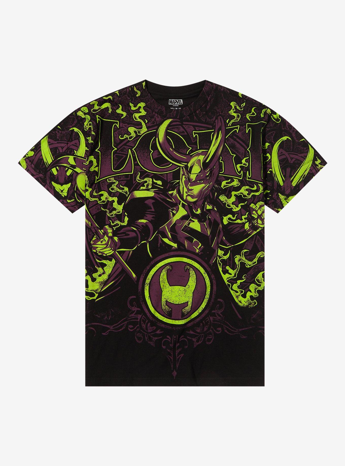 Marvel Loki God Of Mischief T-Shirt, MULTI, hi-res
