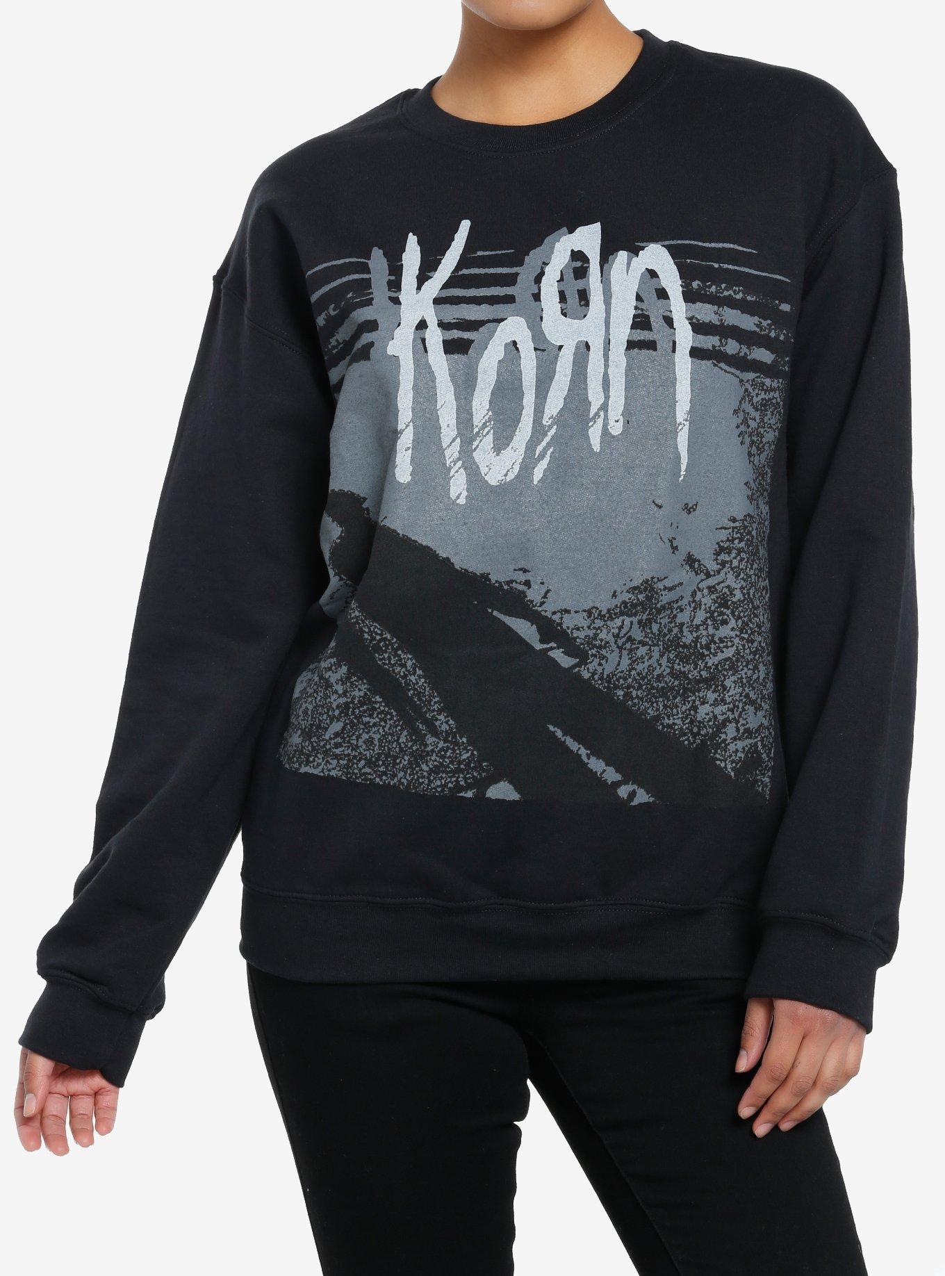 Korn Man's Shadow Sweatshirt, BLACK, hi-res