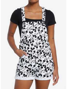 Disney Mickey Mouse Black & White Shortalls, , hi-res
