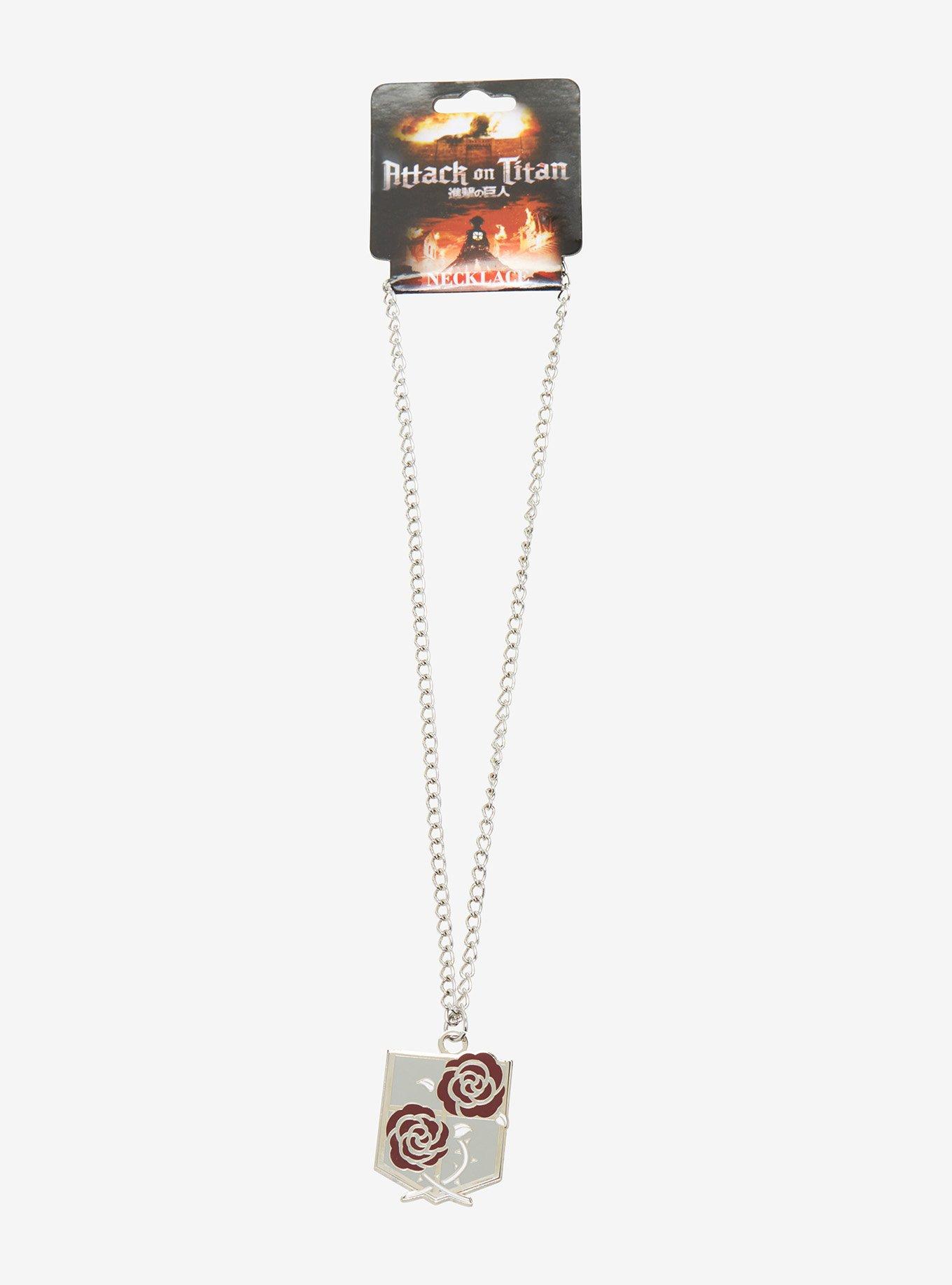 Attack On Titan Garrison Regiment Pendant Necklace, , hi-res