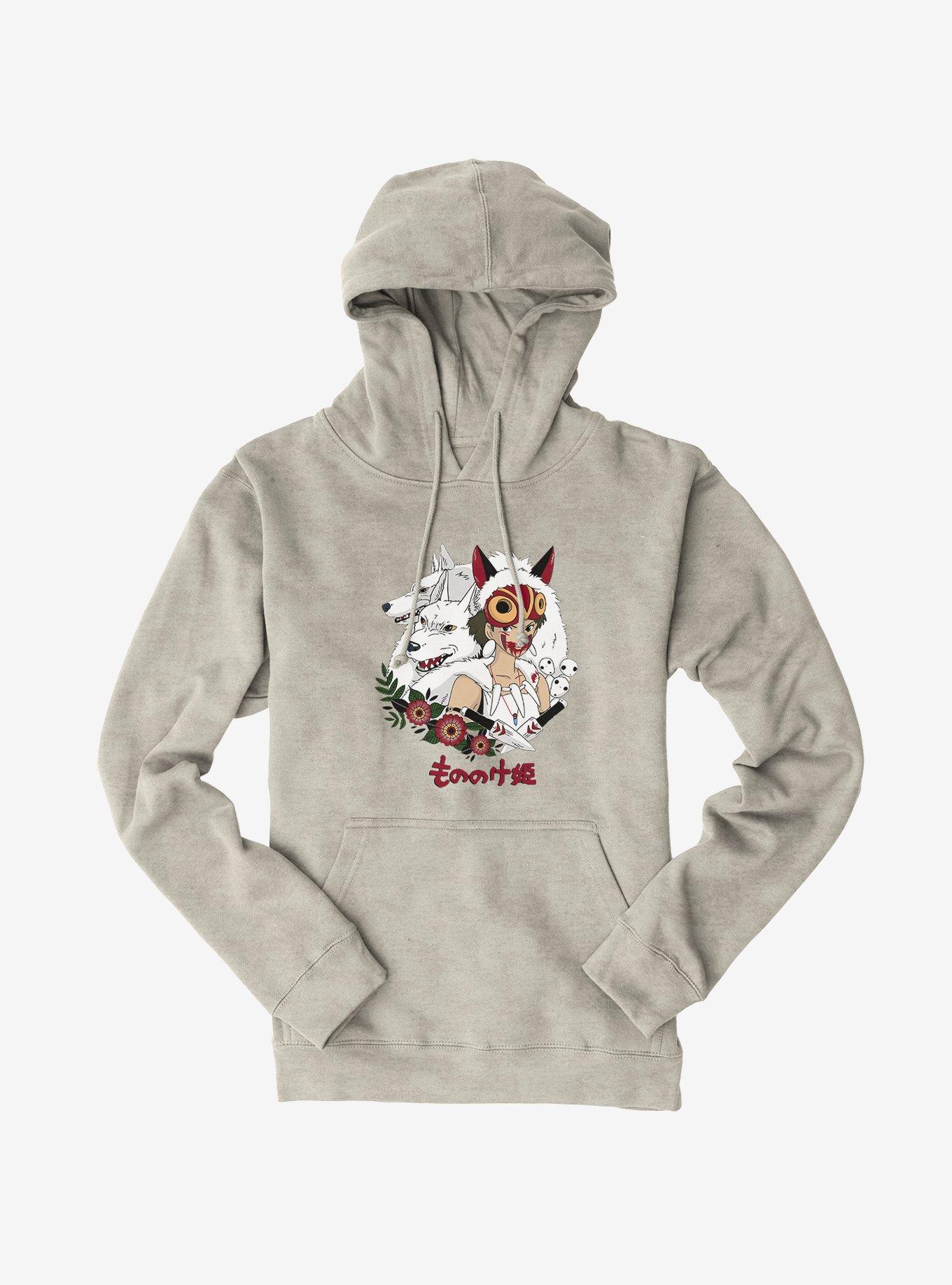 Studio Ghibli Princess Mononoke Wolf Princess Hoodie, , hi-res