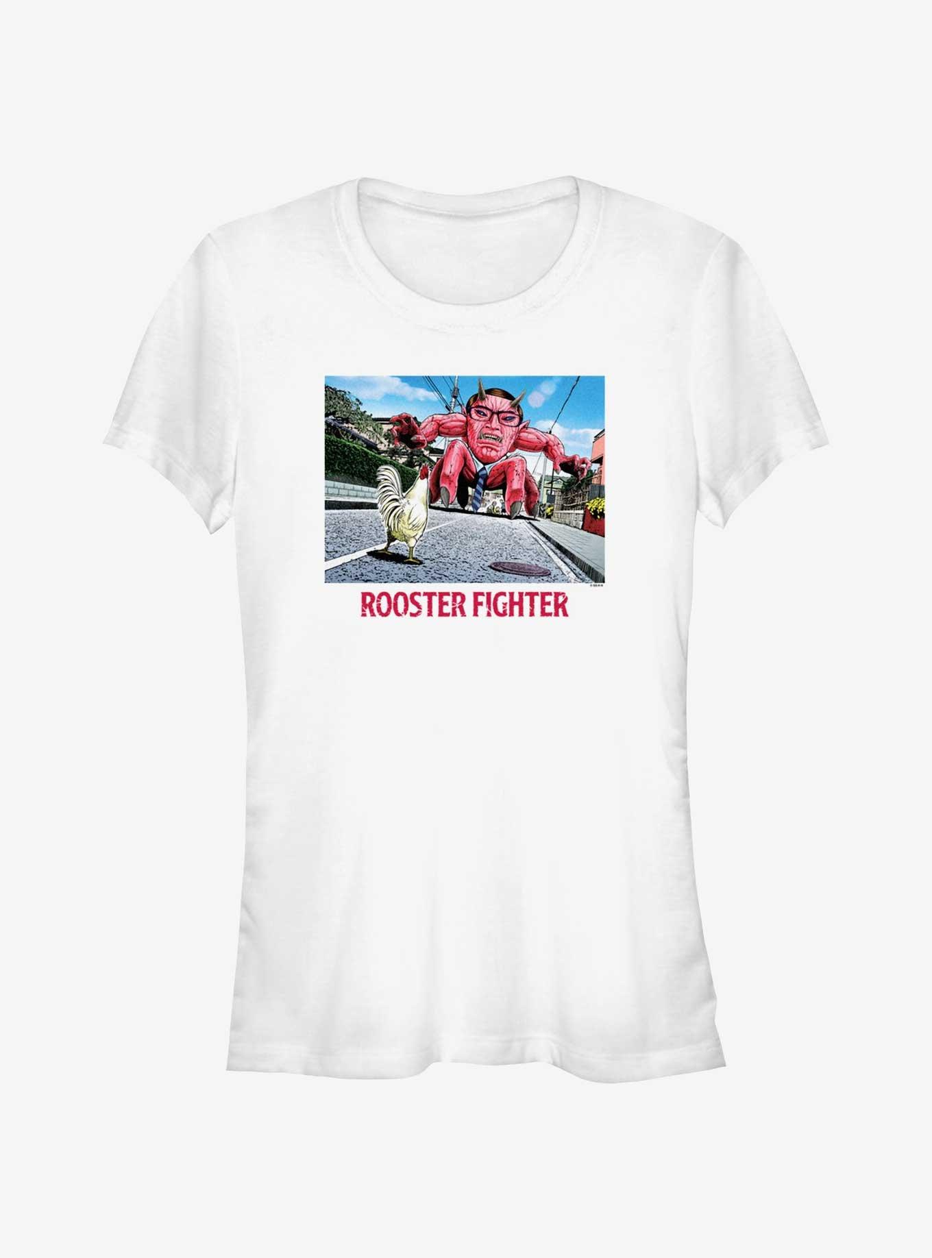 Rooster Fighter Keiji vs Mutant Demon Girls T-Shirt