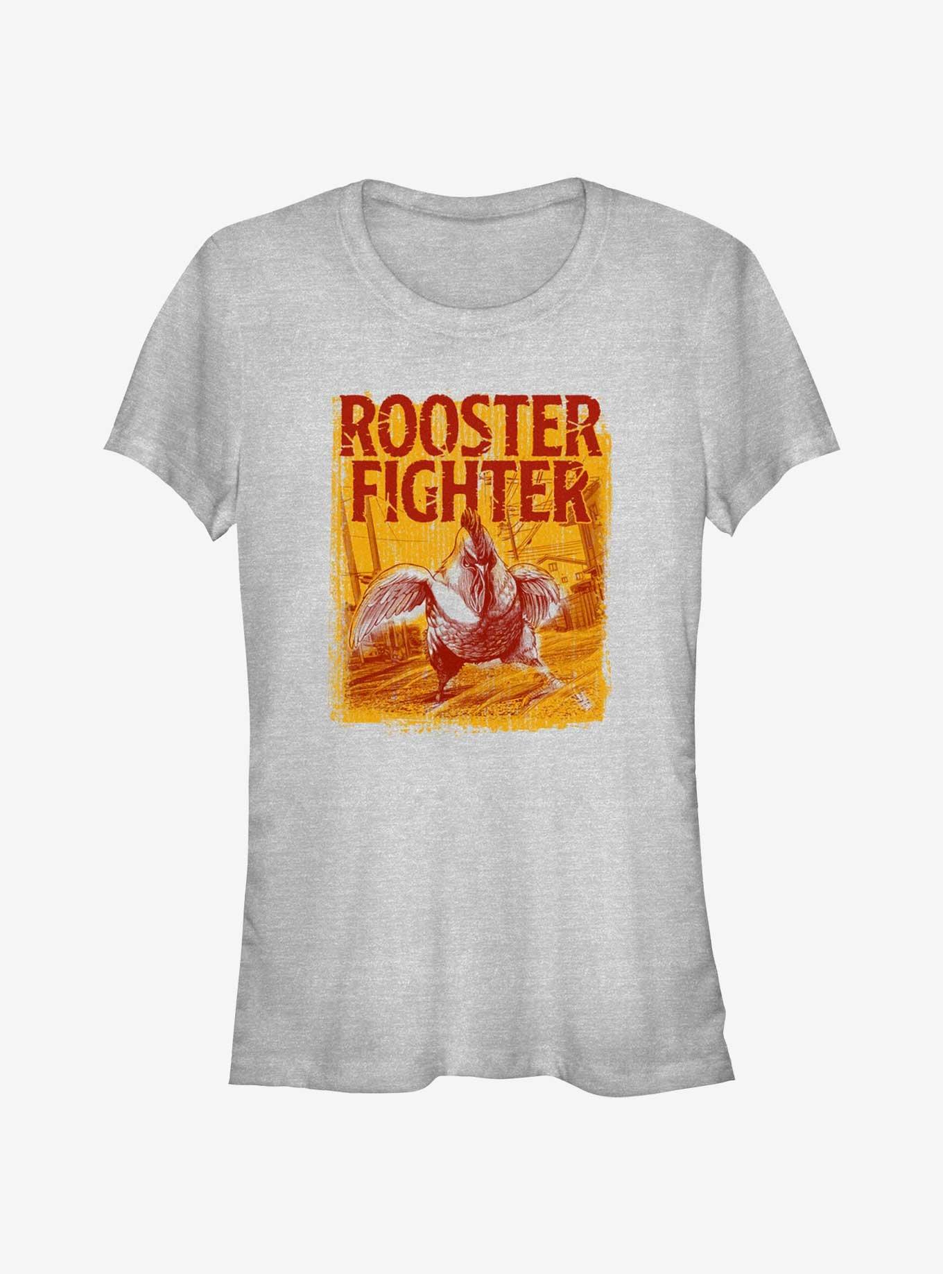 Rooster Fighter Keiji Migratory Bird Girls T-Shirt, ATH HTR, hi-res