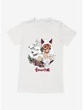 Studio Ghibli Princess Mononoke Wolf Princess Womens T-Shirt, WHITE, hi-res