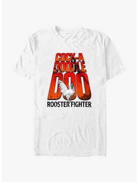Rooster Fighter Cock-A-Doodle-Doo Logo T-Shirt, , hi-res