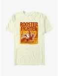 Rooster Fighter Keiji Migratory Bird T-Shirt, NATURAL, hi-res