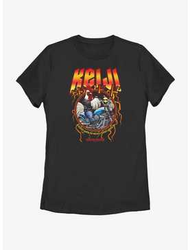 Rooster Fighter Metal Keiji Womens T-Shirt, , hi-res