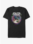 Rooster Fighter Metal Bird Keiji T-Shirt, BLACK, hi-res