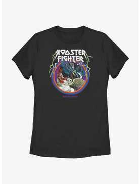 Rooster Fighter Metal Bird Keiji Womens T-Shirt, , hi-res