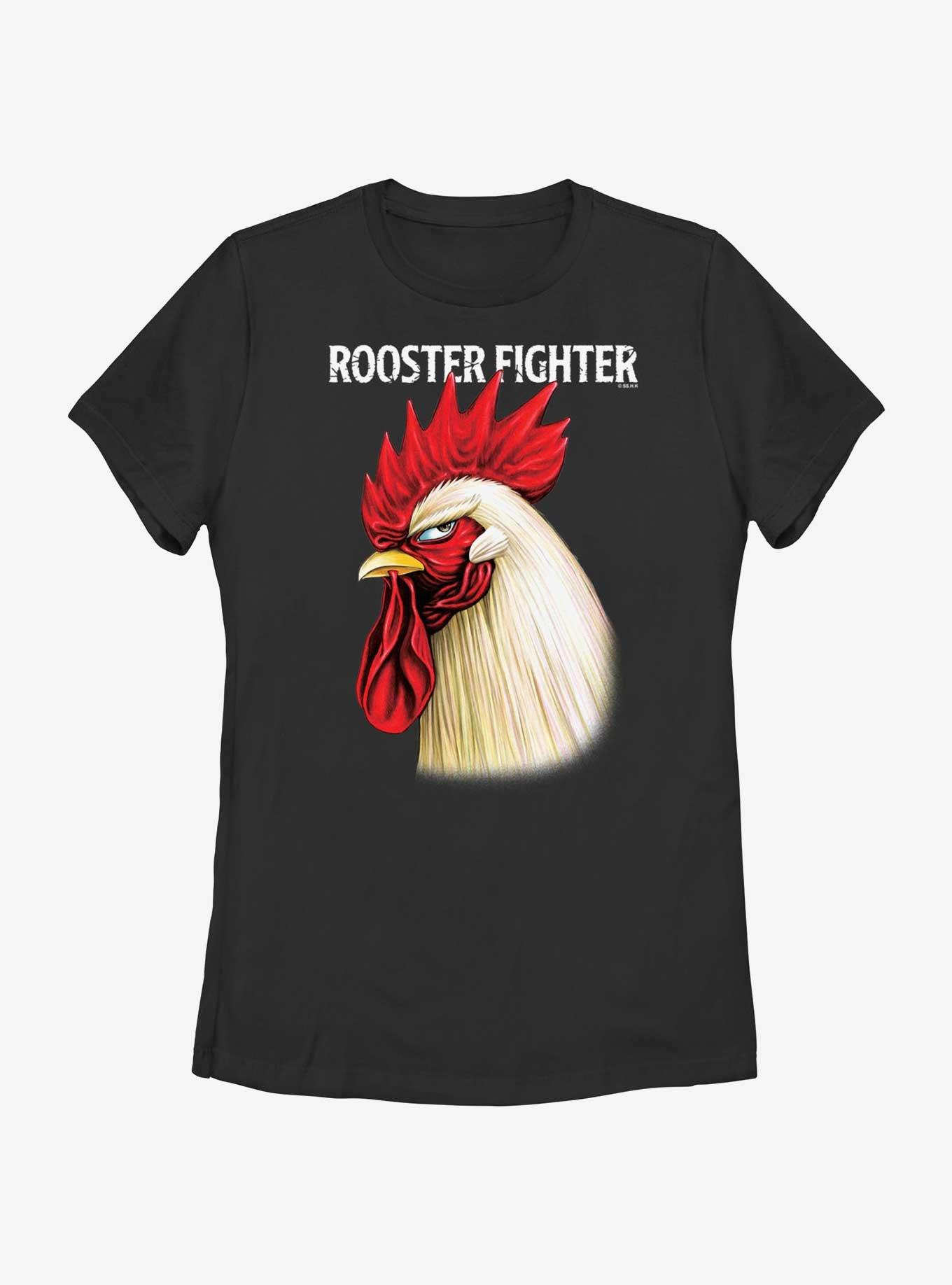Rooster Fighter Keiji Portrait Womens T-Shirt, , hi-res