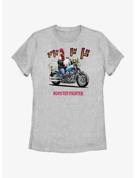 Rooster Fighter Rooster Motorcycle Womens T-Shirt, , hi-res