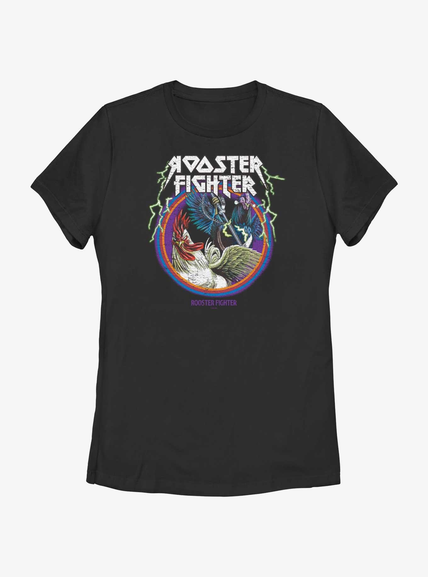 Rooster Fighter Metal Bird Keiji Womens T-Shirt, , hi-res