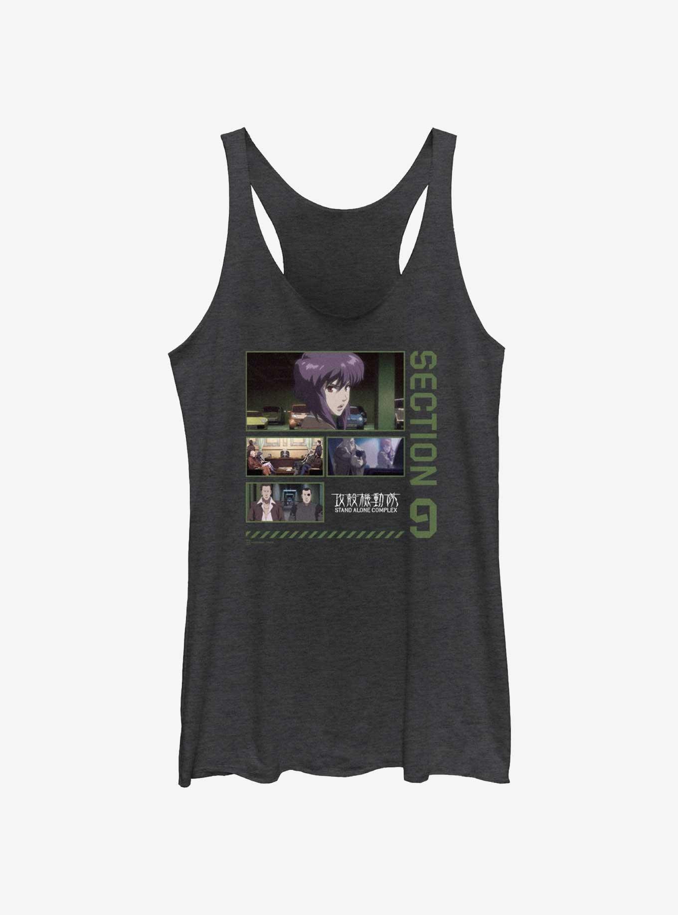 Ghost in the Shell Section 9 Collage Womens Tank Top, , hi-res