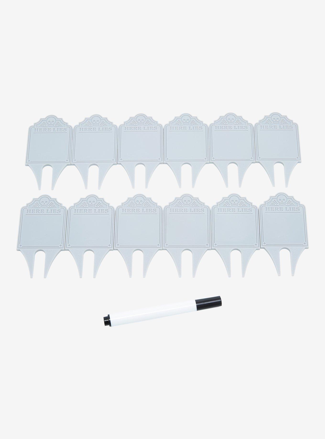 Gravestone Reusable Food Markers, , hi-res