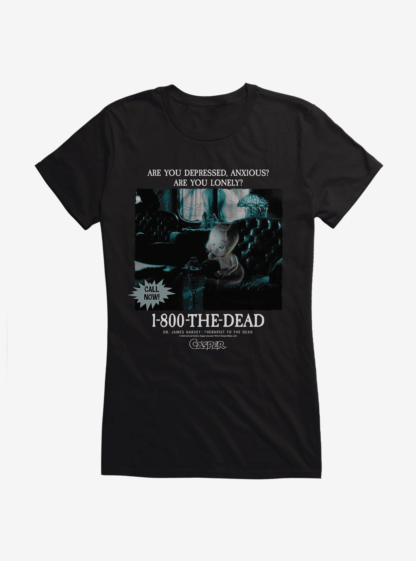 Casper 1-800-THE-DEAD Girls T-Shirt, , hi-res