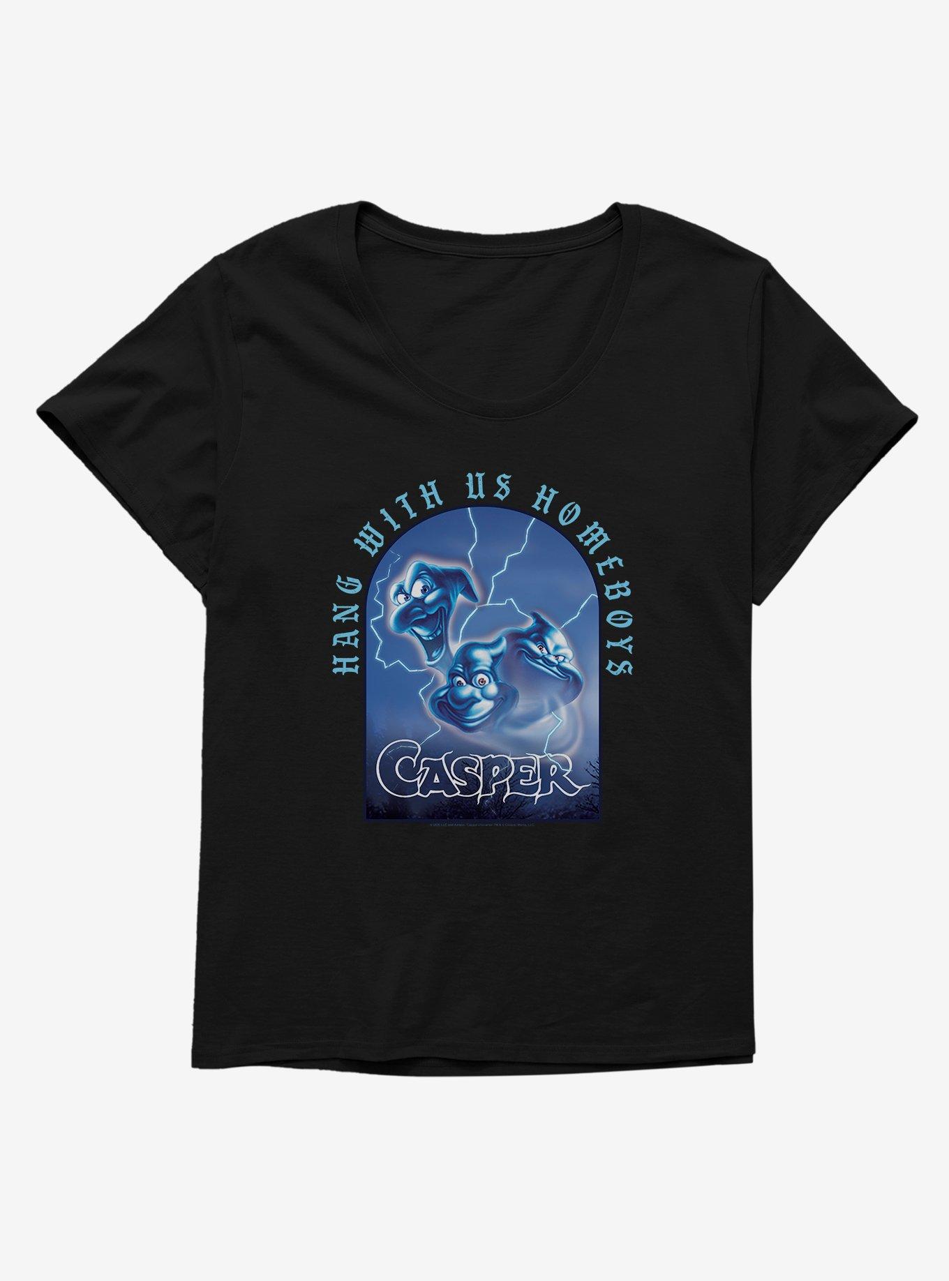 Casper Homeboys Girls T-Shirt Plus Size, BLACK, hi-res