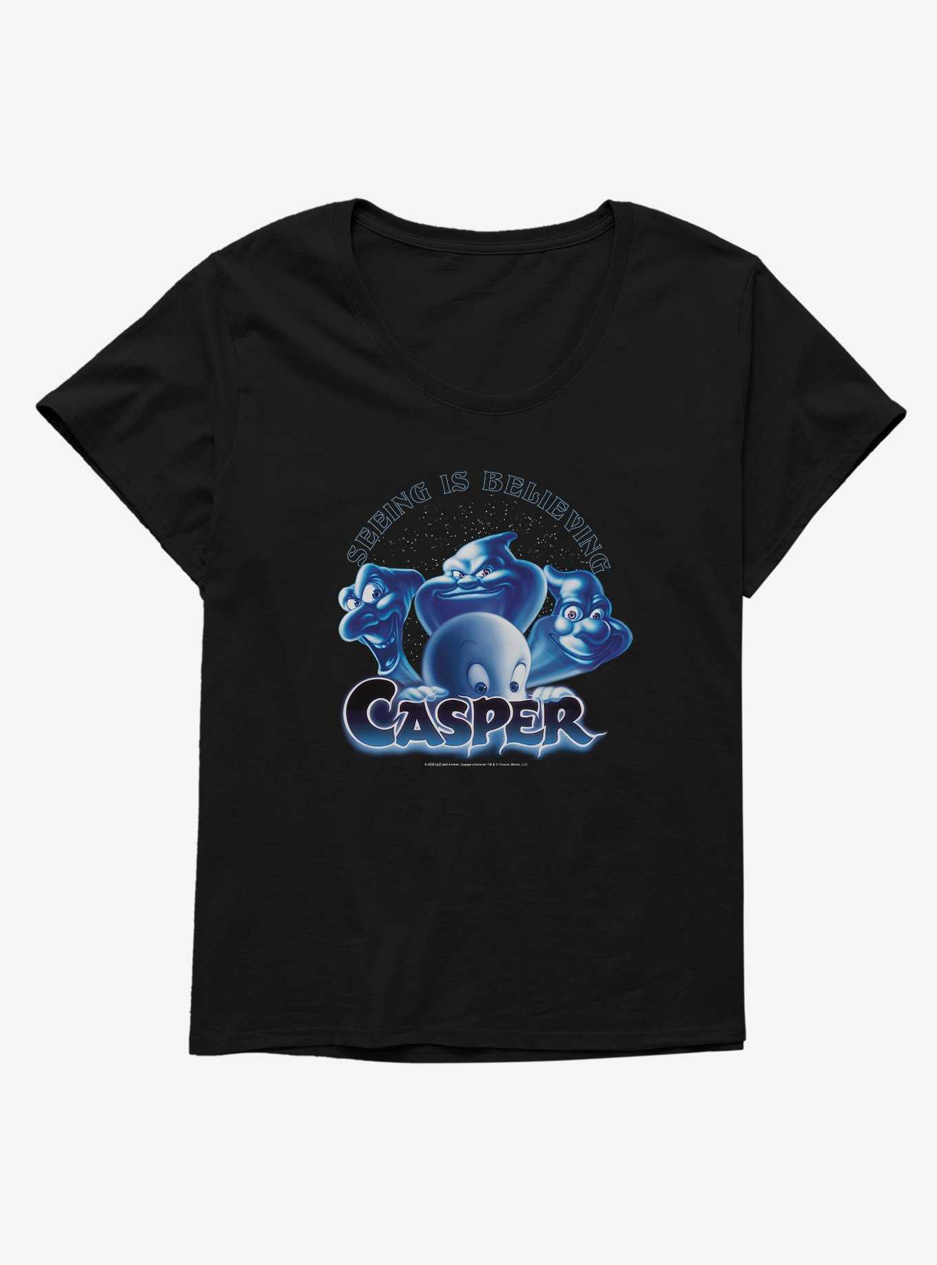 Casper Seeing Is Believing Girls T-Shirt Plus Size, , hi-res