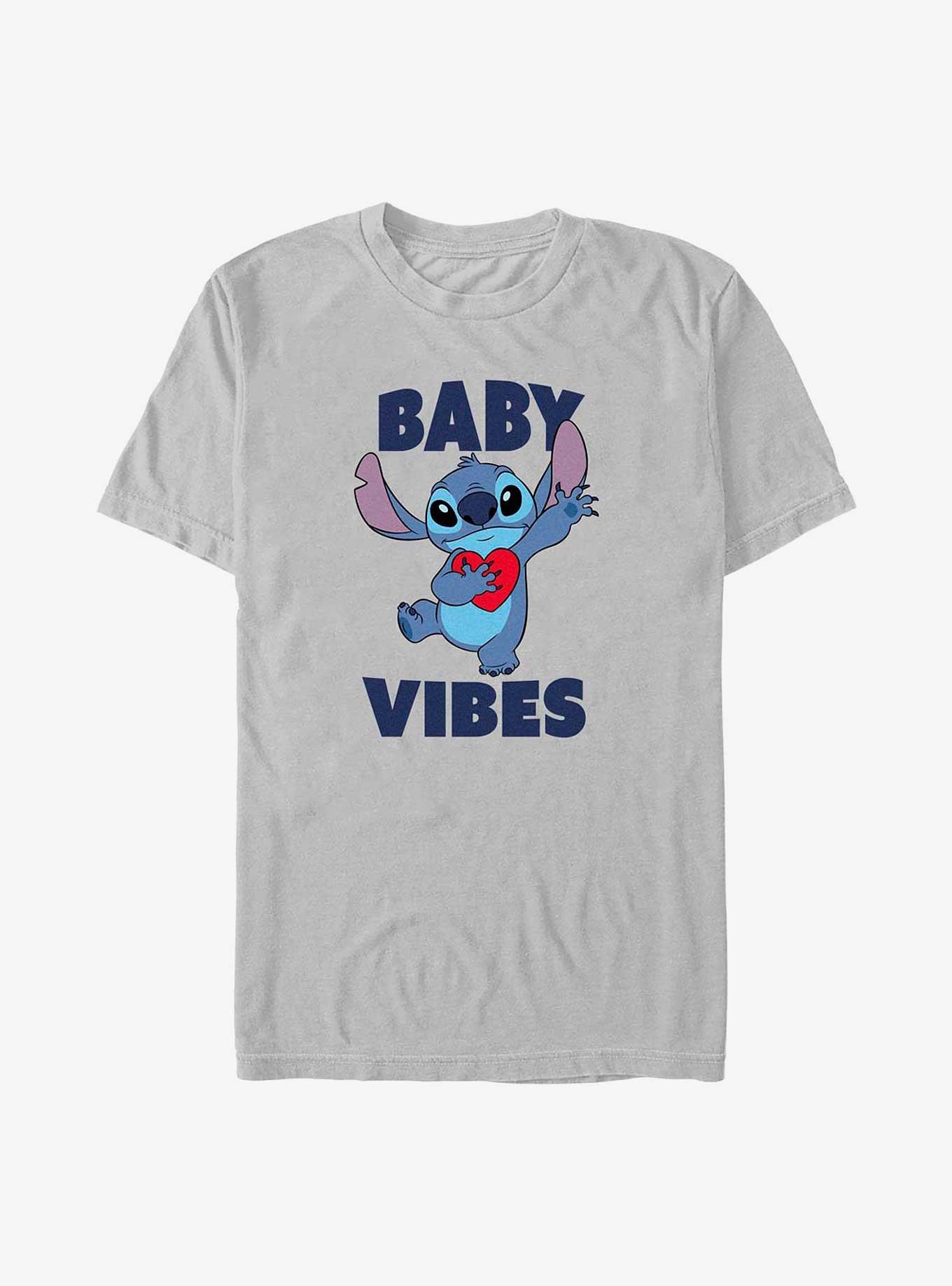 DISNEY Polera Niña Stitch Tye Dye Morado Disney