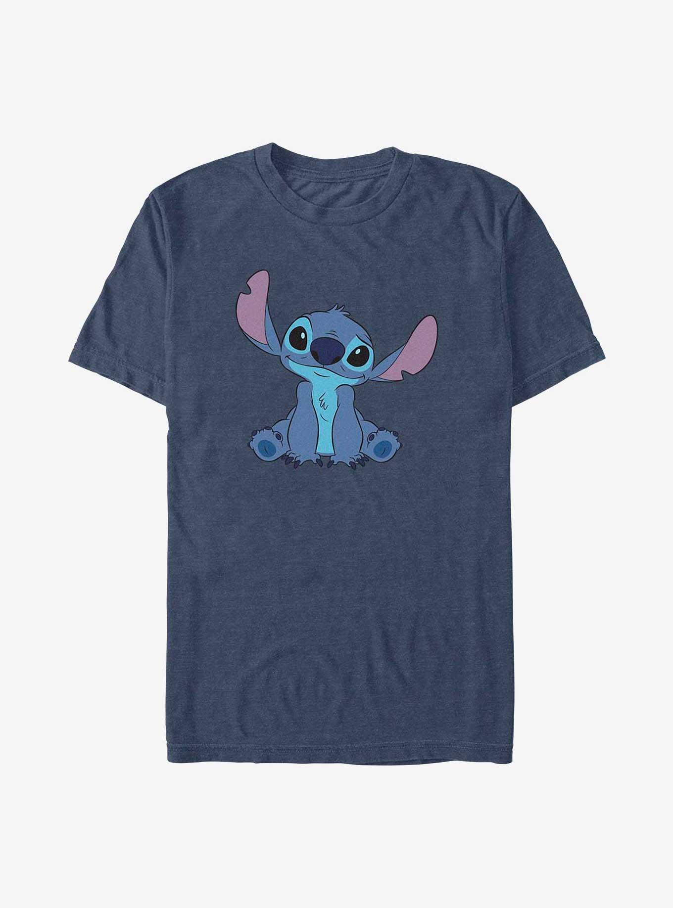 Disney Lilo & Stitch Little Stitch Sit T-Shirt - BLUE | Hot Topic