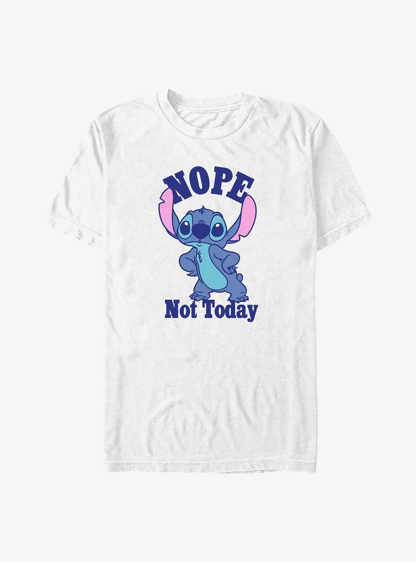 Disney Lilo & Stitch Nope Stitch T-Shirt, WHITE, hi-res