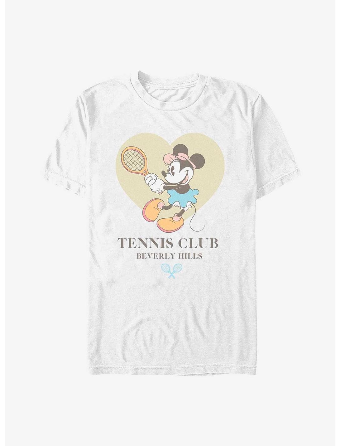 Disney Minnie Mouse Beverly Hills Tennis Club T-Shirt, WHITE, hi-res