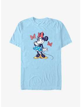 Disney Minnie Mouse Stars Strips and Bows T-Shirt, , hi-res
