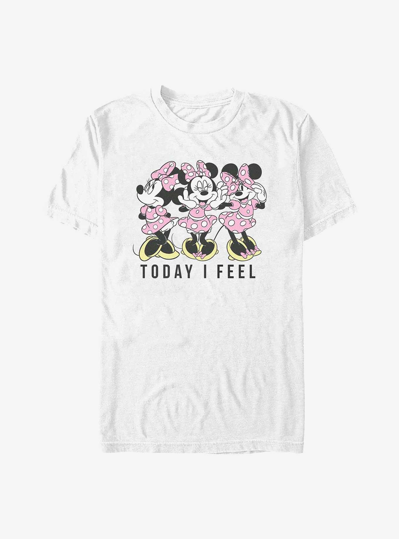 Disney Minnie Mouse Minnie Feels T-Shirt, WHITE, hi-res