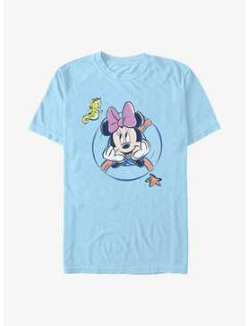 Disney Minnie Mouse Floating On The Sea T-Shirt, , hi-res