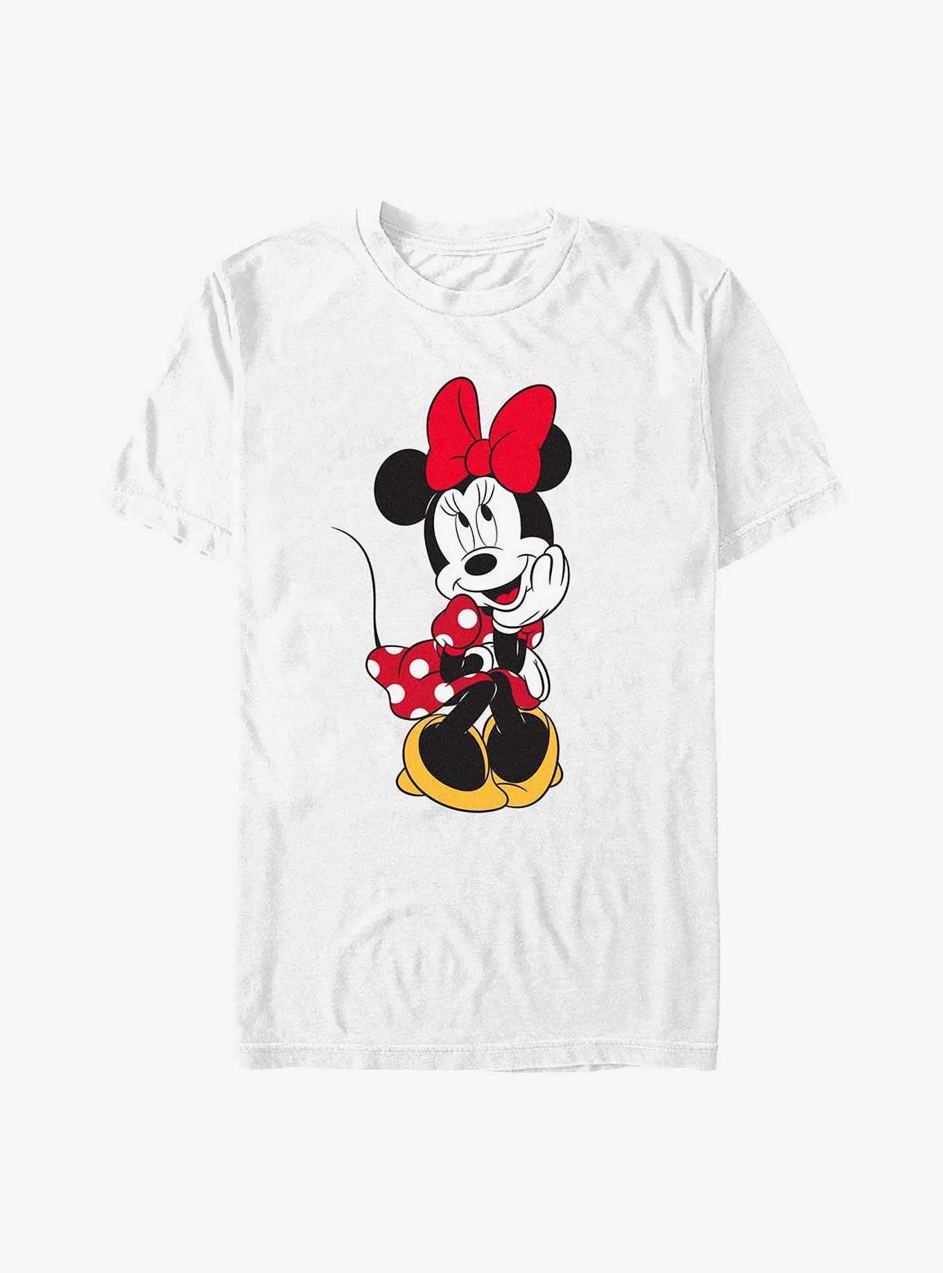 Disney Minnie Mouse Just Look At Minnie T-Shirt, WHITE, hi-res