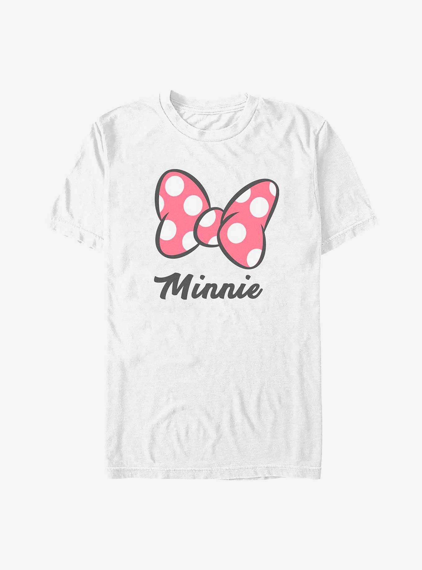 Disney Minnie Mouse Giant Bow T-Shirt, WHITE, hi-res
