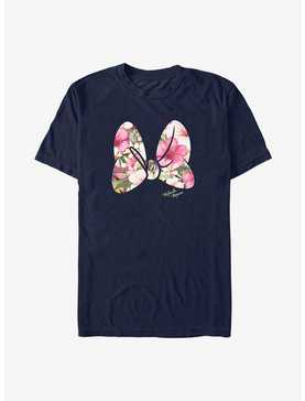 Disney Minnie Mouse Flower Print Bow T-Shirt, , hi-res