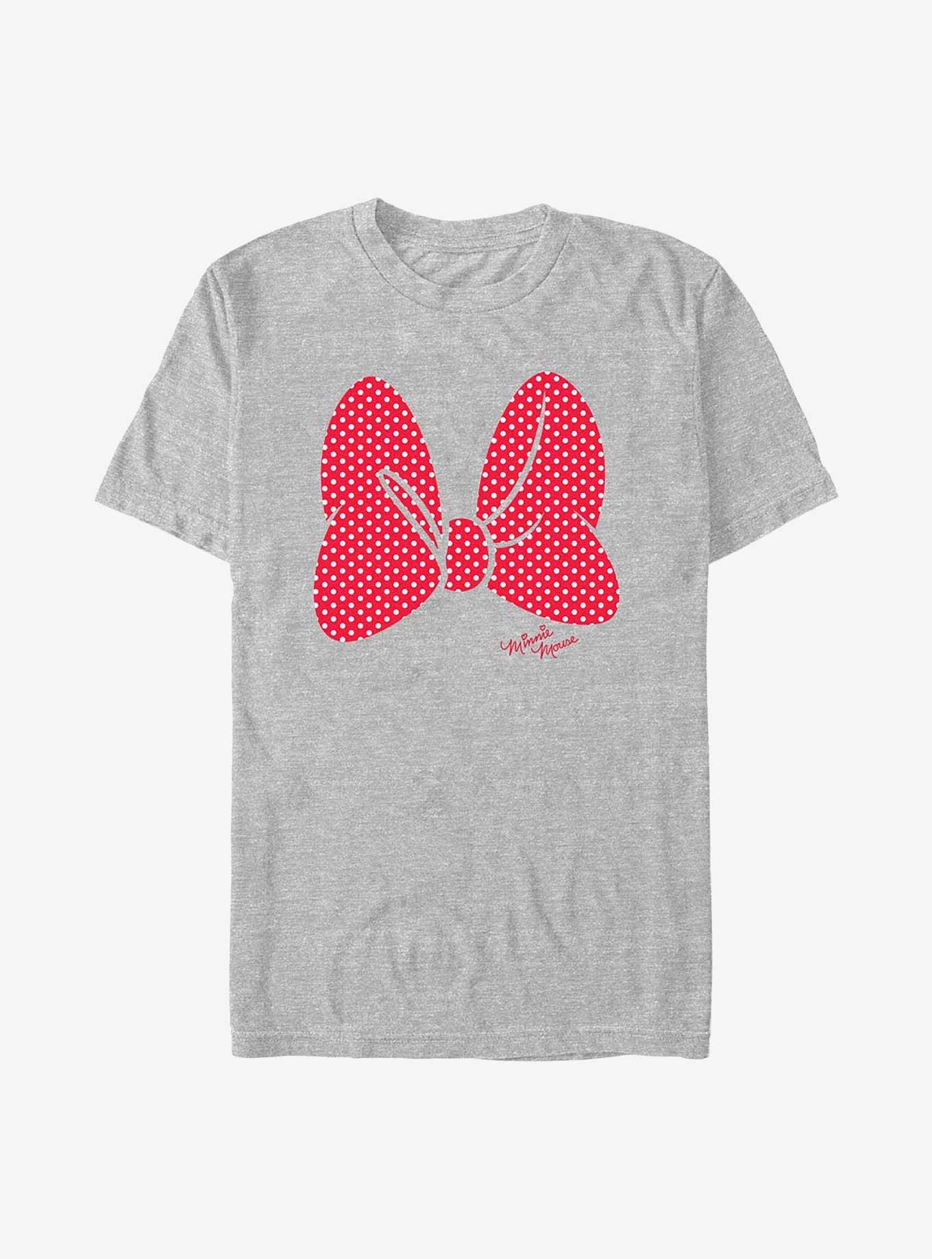 Disney Minnie Mouse Polka Dots Bow T-Shirt, , hi-res