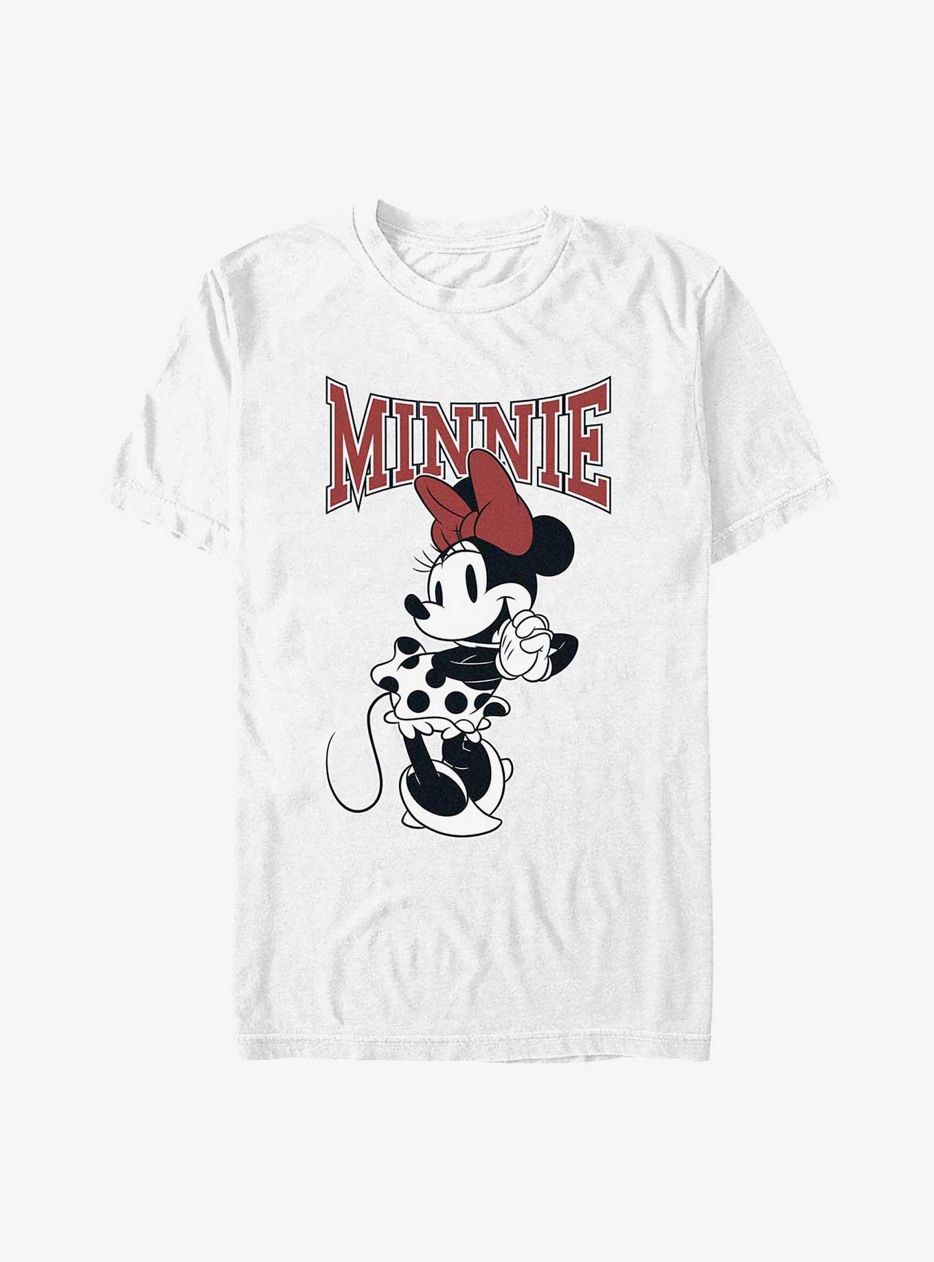 Disney Minnie Mouse Minnie Collegiate T-Shirt, , hi-res