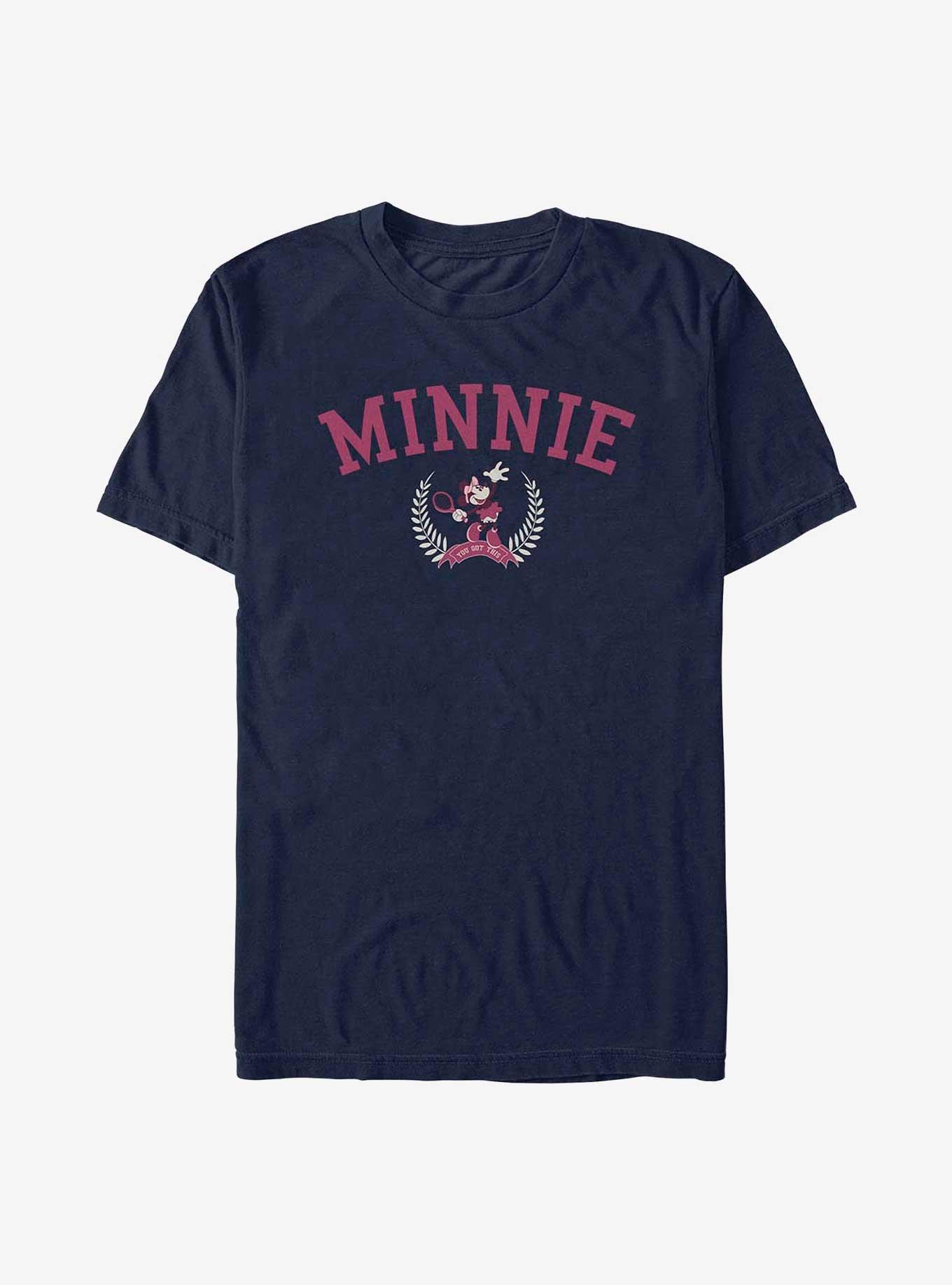 Disney Minnie Mouse Tennis T-Shirt, NAVY, hi-res