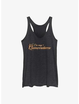Disney Minnie Mouse It's My Quinceanera Girls Tank, , hi-res