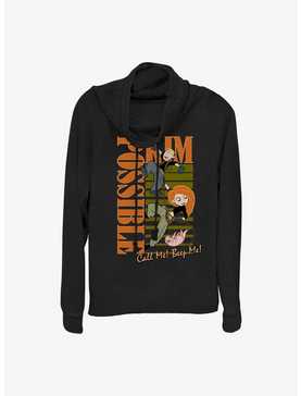 Disney Kim Possible Team Mission Possible Cowl Neck Long-Sleeve Top, , hi-res