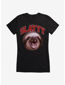 Sloth Slayyy Girls T-Shirt, , hi-res