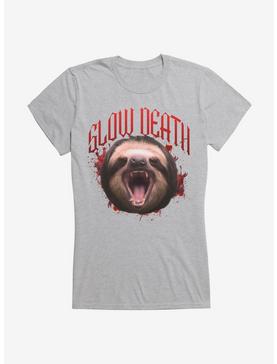 Sloth Slow Death Girls T-Shirt, , hi-res