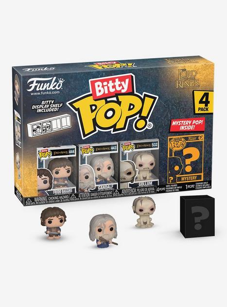 Funko The Lord Of The Rings Bitty Pop! Frodo Baggins & More Vinyl ...